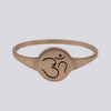 Etched Om Ring - Size 9