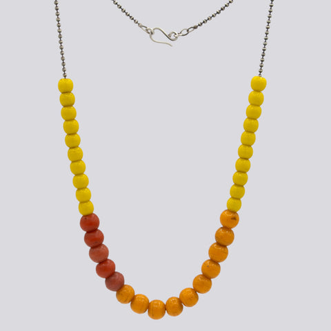 Antique African Bead Necklace - 168