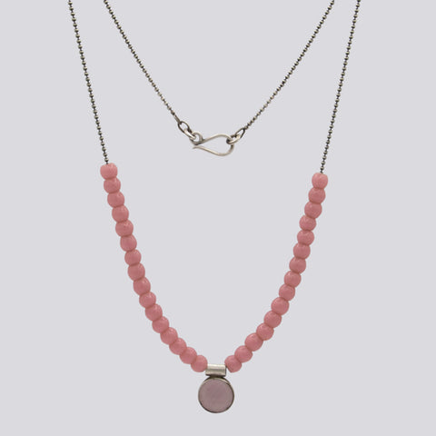 Antique African Bead Necklace - 166
