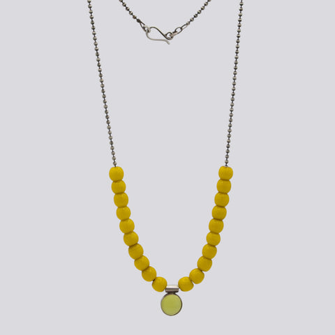 Antique African Bead Necklace - 165