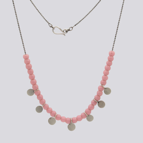 Antique African Bead Necklace - 163