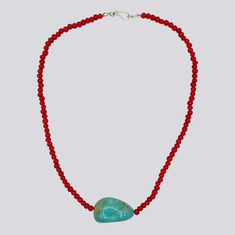 Turquoise Pendant Necklace