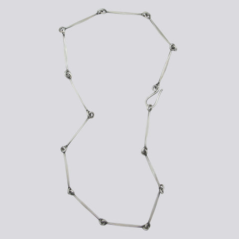 Sterling Silver Dog Bone Chain
