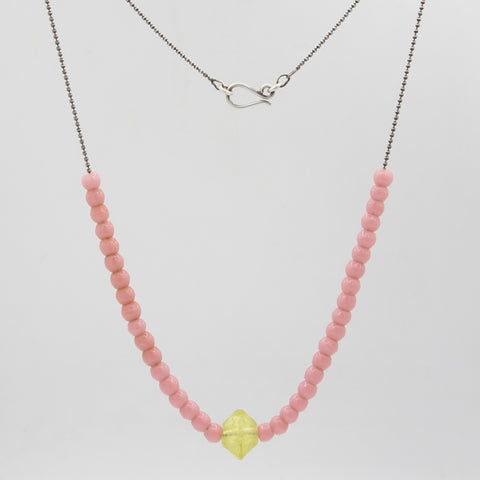 Antique African Bead Necklace - 173