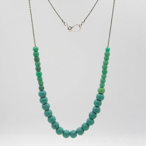 Antique African Bead Necklace - 175