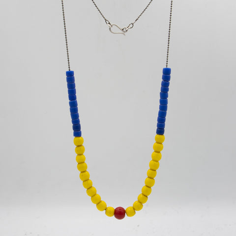 Antique African Bead Necklace - 177