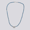 Beaded Necklace with Scallop Pendant - 179