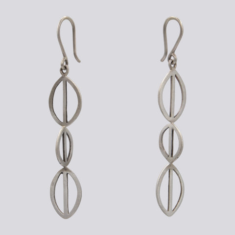 Long Mid Century Dangle Earrings - EARRINGS 42