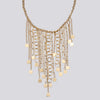 Front and Back Assorted Drops Necklace - NECKLACE 7