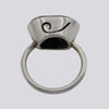 Banded Black Onyx Ring - Size 6 - RING 104