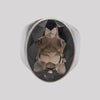 Faceted Smokey Quartz Ring - Size 6.5 - RING 108