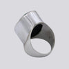 Large Faceted Apatite Ring - Size 5 - RING 110