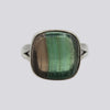Sterling Silver Ring with Fluorite - Size 7 - RING 129