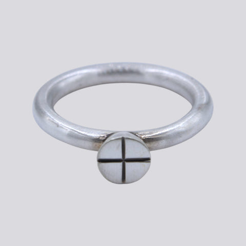 Sterling Silver Ring - Size 8 - RING 131