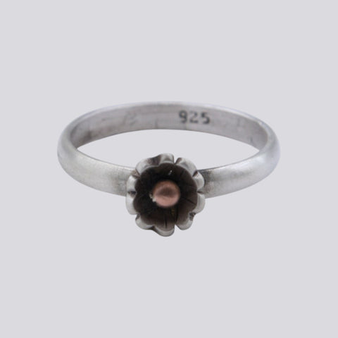Copper Flower Ring - Size 7 - RING 141