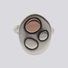 Sterling Silver and Copper Ring - Size 5 - RING 143