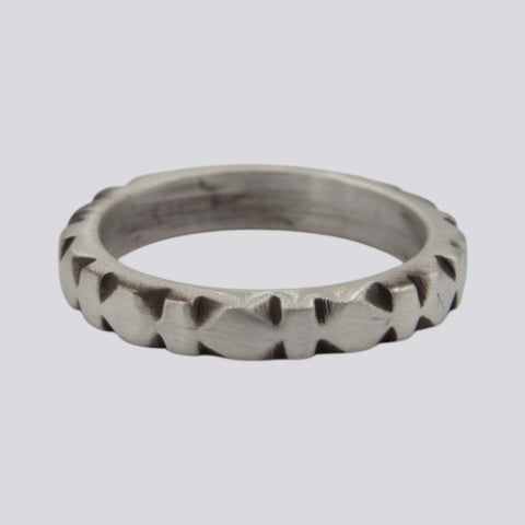 Hand Carved Ring - Size 5 1/2 - RING 150