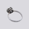 Garnet Cut Out Ring - Size 7 - RING 153