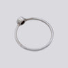 Small Faceted Garnet Ring - Size 8 - RING 156