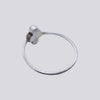 White Pearl Ring - Size 8 - RING 163