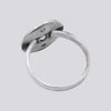 Star Set Rainbow Moonstone Ring - Size 7 - RING 169