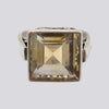 Faceted Citrine Ring - Size 6 1/2 - RING 172