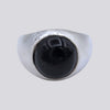Black Star Ring - Size 7 - RING 176