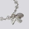 Filigree Bracelet With Charms - BRACELET 9