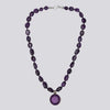 Knotted Amethyst Necklace
