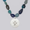 Knotted Mixed Stone Necklace