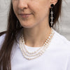 Knotted Pearl Necklace - KNTPRL-7