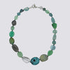 Knotted Mixed Stone Necklace - KNTMX-6