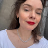 Knotted Rainbow Moonstone Necklace - KNTRMS-1