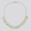 Handmade Beaded Peridot Necklace - NECKLACE 12