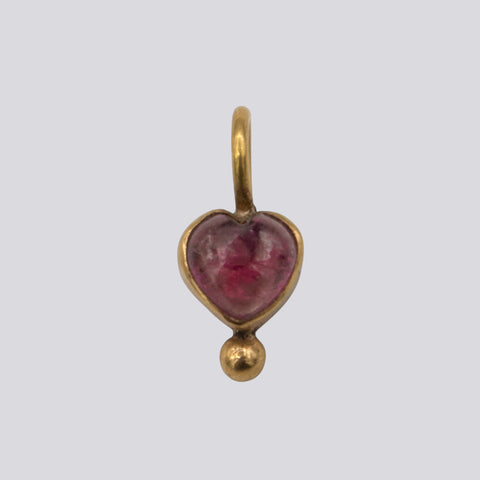 Pink Tourmaline Charm - P10KG ARCHIVE 12