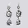 Chalcedony Filigree Earrings - EARRINGS 44