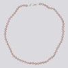 Knotted Pink Pearl Necklace - KNTPRL-26