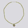 Peridot Necklace with Pendant - NECKLACE 16