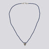 Lapis Necklace With Granulated Pendant - NECKLACE 23
