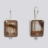 Rutilated Quartz Earrings - EARRINGS 47