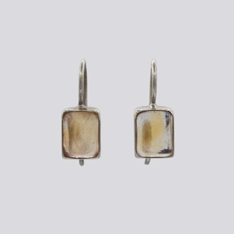Citrine Drop Earrings - EARRINGS 54