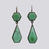 Faceted Stone Earrings - EARRINGS 58