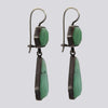 Faceted Stone Earrings - EARRINGS 58