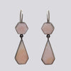 Faceted Stone Earrings - EARRINGS 58