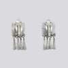Lapis Clip On Earrings With Dangles - EARRINGS 70