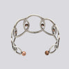 Sterling Silver and Copper Link Cuff- BRACELET 14