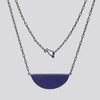 Lapis Half-Moon Necklace- NECKLACE 44