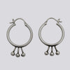 Ball Spike Hoops- EARRINGS 76
