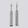 Sterling Silver Chain Fringe Earrings- EARRINGS 83