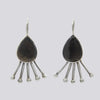 Sterling Silver Teardrop Fringe Earrings - EARRINGS 86